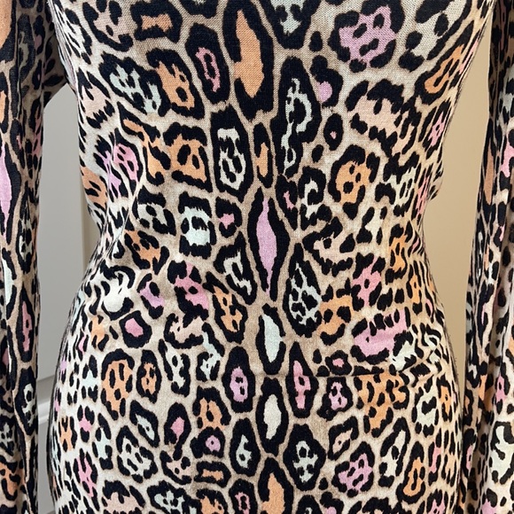 BCBG MaxAzria Tori Papaya Dress Leopard - Picture 6 of 7